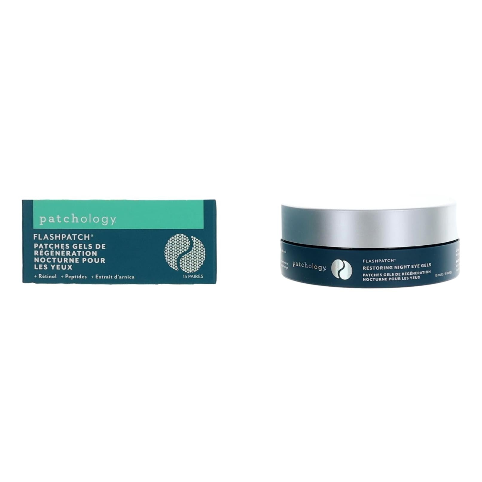 Photo of Patchology FlashPatch by Patchology, Restoring Night Eye Gels - 15 Pairs